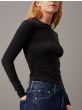 Langarmshirt CALVIN KLEIN Ck Black