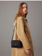 Crossbody Bag CALVIN KLEIN Black Shiny Gunmetal