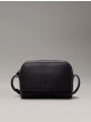 Crossbody Bag CALVIN KLEIN Black Shiny Gunmetal