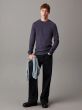 Langarmshirt CALVIN KLEIN Waffelmuster-Shirt