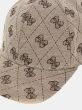 Kappe GUESS Basecap Jacquard-Logo Braun