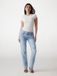 T-Shirt GUESS Frontlogo Weiß