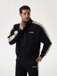 Sweatjacke GUESS Kontraststreifen Schwarz