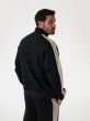 Sweatjacke GUESS Kontraststreifen Schwarz