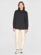 Bluse KNOWLEDGE COTTON APPAREL Loose Linen Shirt Black Jet