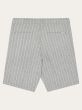 Shorts KNOWLEDGE COTTON APPAREL Fig Linen Grey Pin Stripe