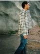 Hemd NUDIE JEANS Julian Farmers Check Shirt Racing Green
