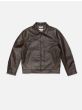 Lederjacke NUDIE JEANS Eddy Rider Brown