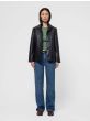 Lederjacke NUDIE JEANS Saga Black