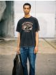 T-Shirt NUDIE JEANS Koffe Sub Noise Antracite