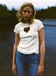 T-Shirt NUDIE JEANS Eve the Cat Offwhite