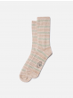 Socken NUDIE JEANS Chunky Sock Allover Stripe Beigemelange