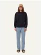 Sweater NUDIE JEANS Hasse Crew Neck Navy