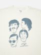 T-Shirt NUDIE JEANS Roy Fab Four Chalk White