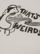 T-Shirt NUDIE JEANS Eve Thats Weird Offwhite