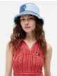 Patchwork-Denim Fischerhut TOMMY HILFIGER Denim Patch