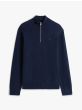 Reißverschluss-Pullover TOMMY HILFIGER Dark Night Navy