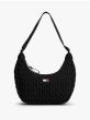 Gesteppte Schultertasche TOMMY HILFIGER Black