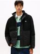 Steppjacke mit Teddy-Fleece TOMMY HILFIGER Black