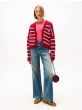 Cardigan TOMMY HILFIGER Ruby Rhubarb Stripe