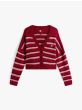 Cardigan TOMMY HILFIGER Ruby Rhubarb Stripe