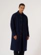 Woll Mantel UNIVERSAL WORKS Mowbray Mac Coat Navy