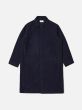 Woll Mantel UNIVERSAL WORKS Mowbray Mac Coat Navy
