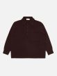 Merino Polopullover UNIVERSAL WORKS Brown
