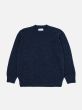 Alpaka Strickpullover UNIVERSAL WORKS Alpaca Knit Lyon Crew Navy