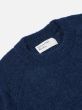 Alpaka Strickpullover UNIVERSAL WORKS Alpaca Knit Lyon Crew Navy