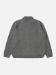 Merino Strickjacke UNIVERSAL WORKS Textured Knit Charlie Cardigan Grey