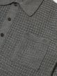 Merino Strickjacke UNIVERSAL WORKS Textured Knit Charlie Cardigan Grey