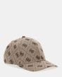 Kappe GUESS Basecap Jacquard-Logo Braun