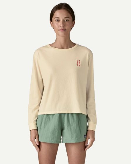 Langarmshirt PATAGONIA Driftways Undyed Natural