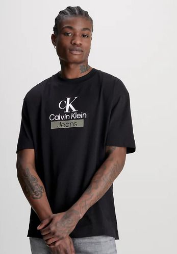 T-Shirt CALVIN KLEIN Ck Black