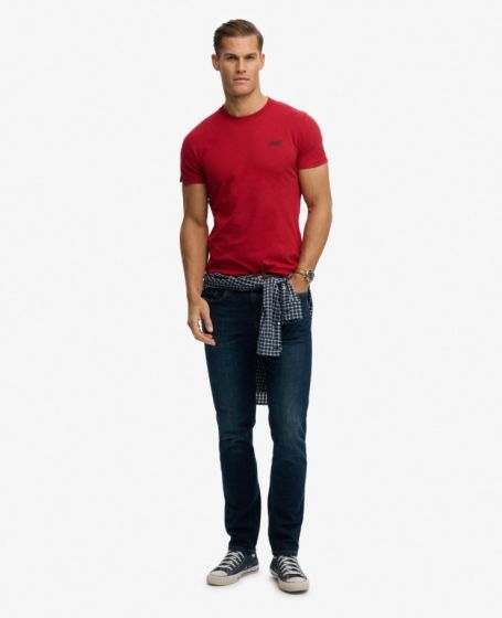 T-Shirt SUPERDRY Essential Logo Shirt Epeditionred