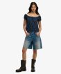 Top SUPERDRY Top mit Halbknopfleiste