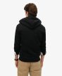 Zip Hoodie SUPERDRY Black