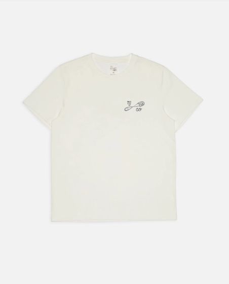 T-Shirt NUDIE JEANS Roy NJCO Pin Chalk White