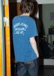 T-Shirt NUDIE JEANS Roy OG Line-Up Frenchblue