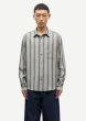 Hemd SAMSØE & SAMSØE Saryan Ombre Gray Stripes