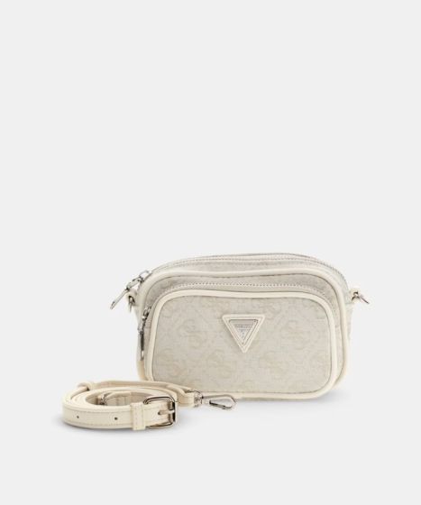 Tasche GUESS Pouch 4G-Logo Grau