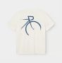 T-Shirt DEDICATED Stockholm Side Bike Off-White
