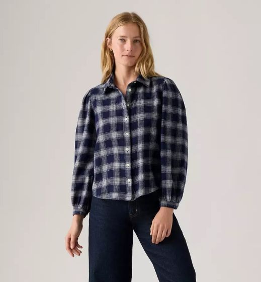 Bluse LEVI´S® Journey Alarcon Plaid Navy