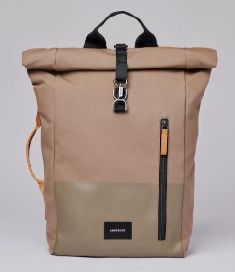 Rolltop-Rucksack SANDQVIST Dante Vegan Fossil