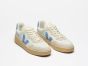 Sneaker VEJA V-90 Leather White Aqua Natural Woman