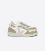 Sneaker VEJA V-10 Chromefree Leather Extra White Natural Sahara Men