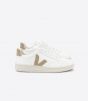 Sneaker VEJA V-12 Leather Extra White Dune Men