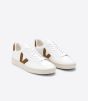 Sneaker VEJA V-12 Leather White Camel Herren