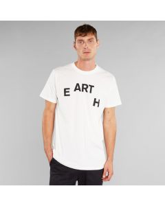 T-Shirt DEDICATED Stockholm Earth Whisper White